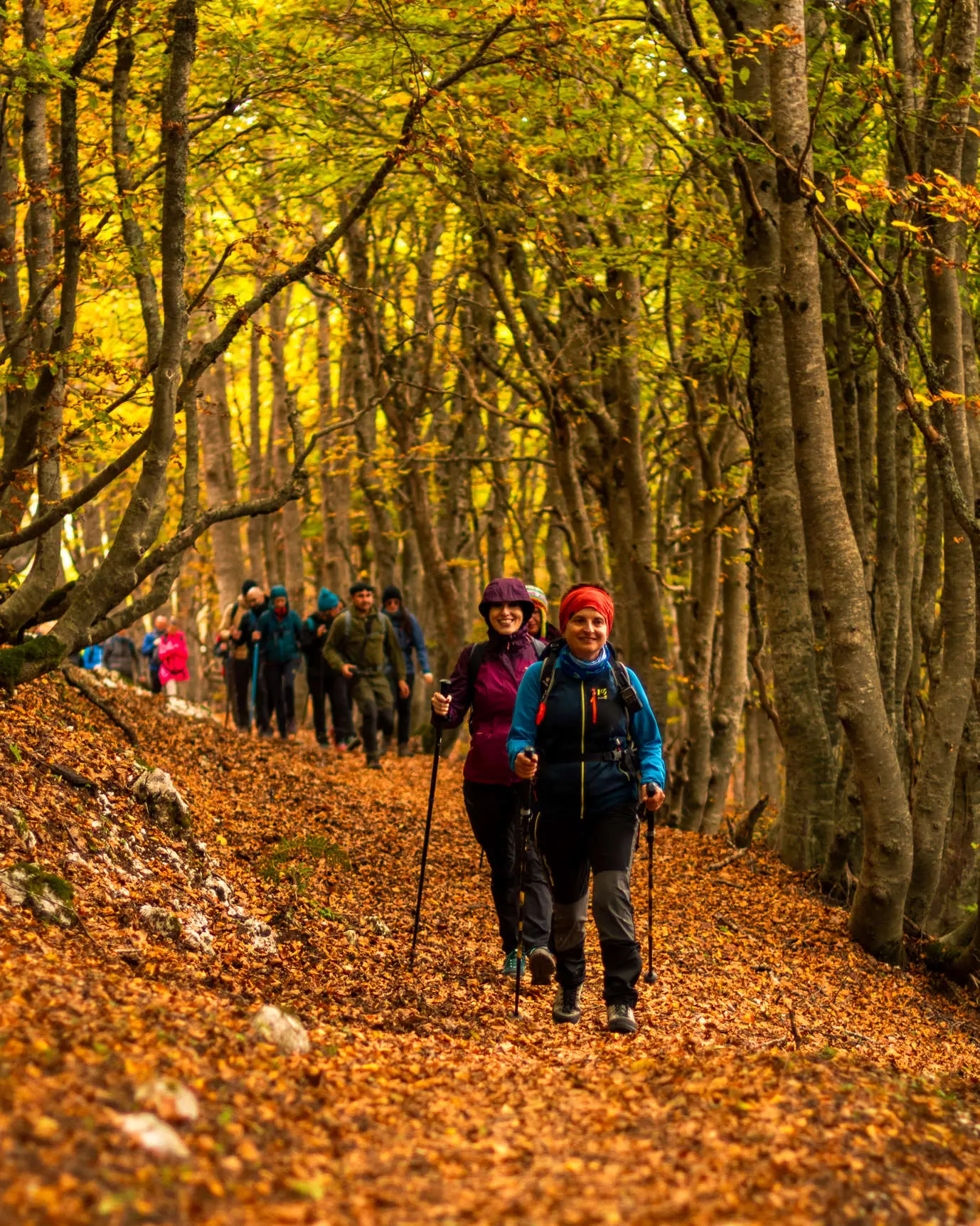 autunno trek foliage abruzzo