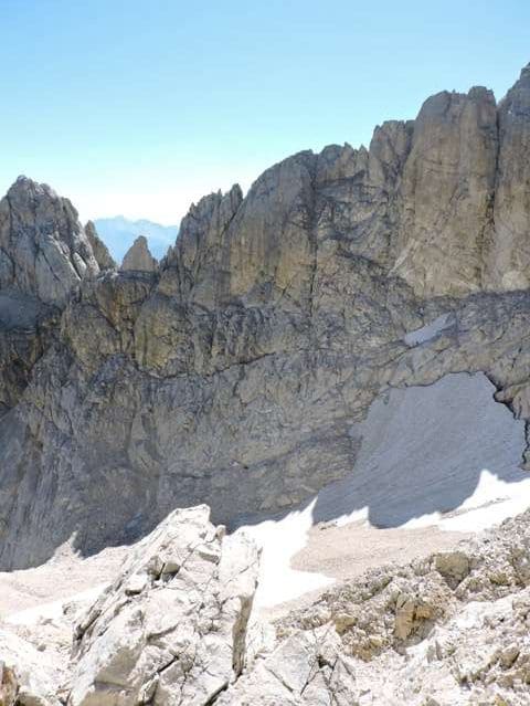 Ghiacciao Gorno Grande Il Bosso trekking corno grande