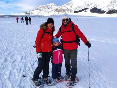 ciaspolata Campo imperatore bambini