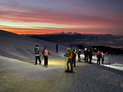 ciaspolata tramonto vista mare3